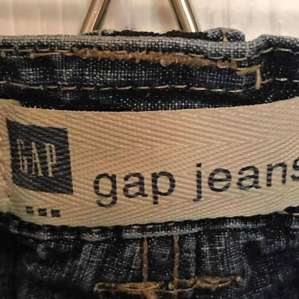 Gap Girls Jeans Capri Size 10 Adjustable Waist